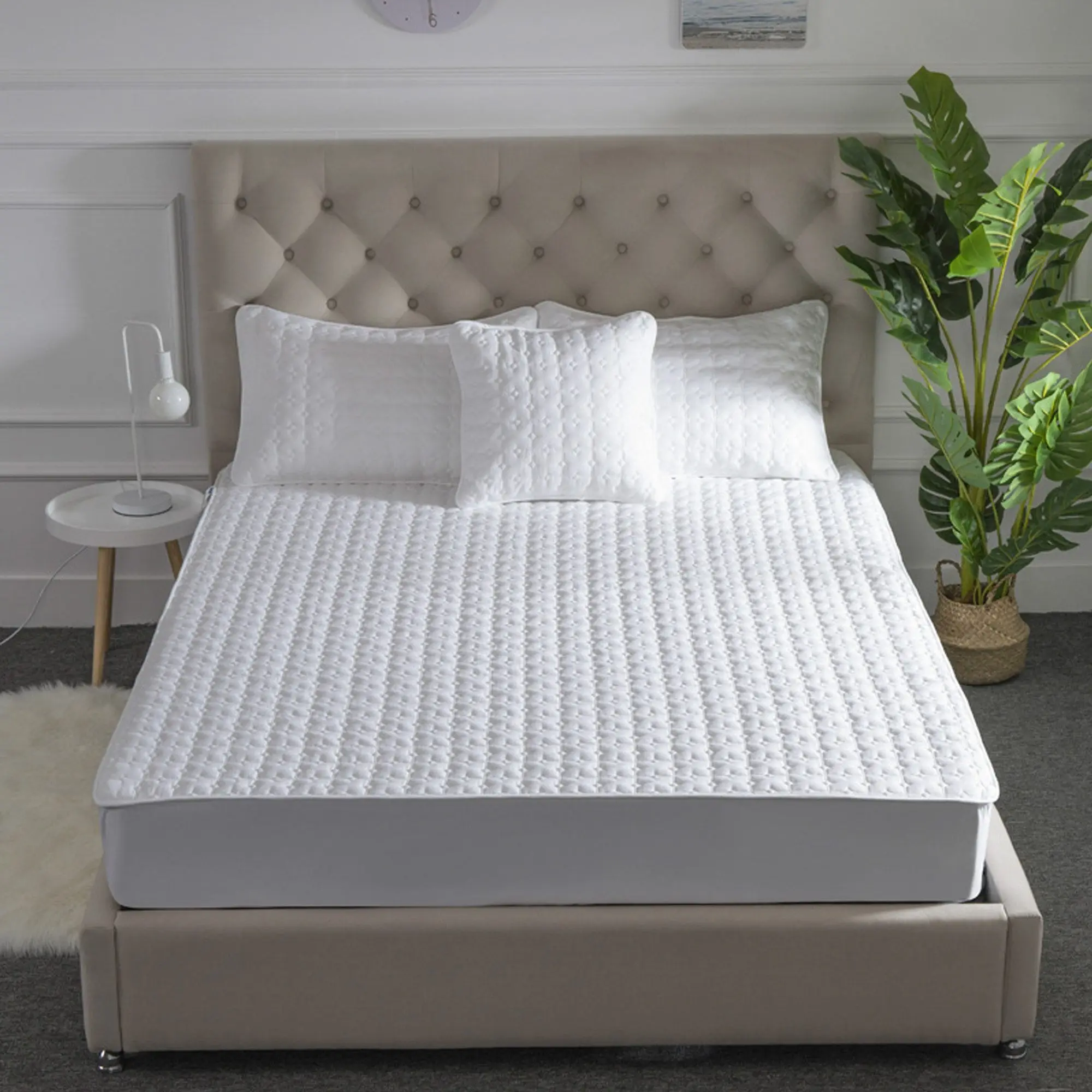 Matrasbeschermer 90x200cm 140x200cm 180x200cm Ademend Matrasbeschermers Allergie Matrashoes