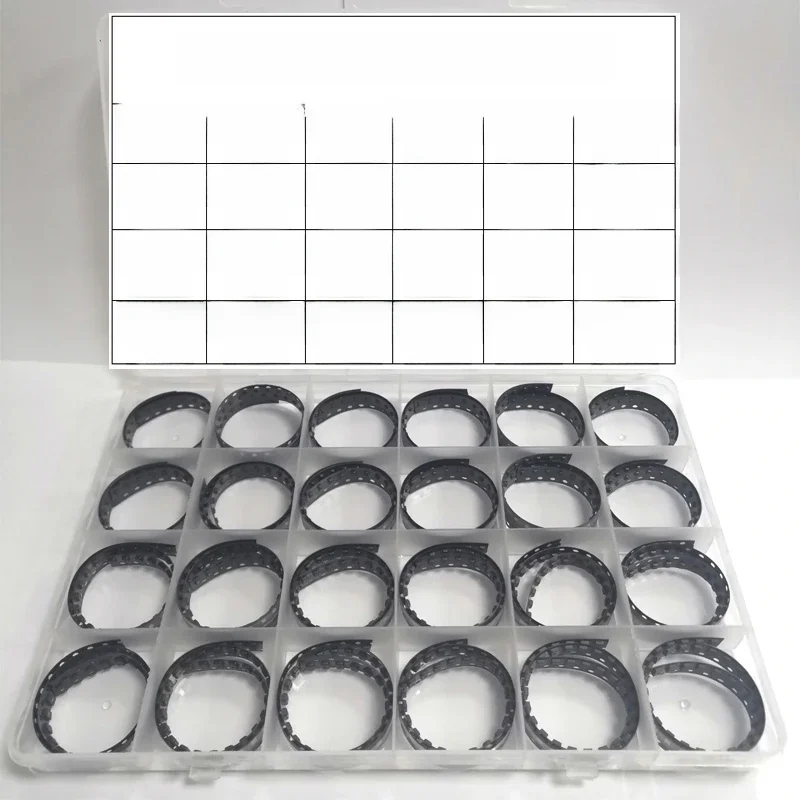 1200 sztuk/partia zestaw diod SMD 0402 0603 0805 1206 czerwony/zielony/niebieski/biały/żółty/pomarańczowy zestaw diod 6 kolorów po 50 sztuk — zdjęcie produktu 6