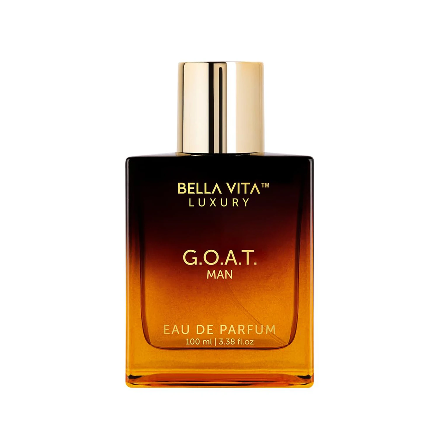 Bellavita Luxury G.O.A.T. Eau de Parfum | 100 ml (3.4 fl.oz.) | Perfume for Men | Citrus, Bergamot, Patchouli, and Vetiver Notes | Long Lasting Men's Fragrance view 3