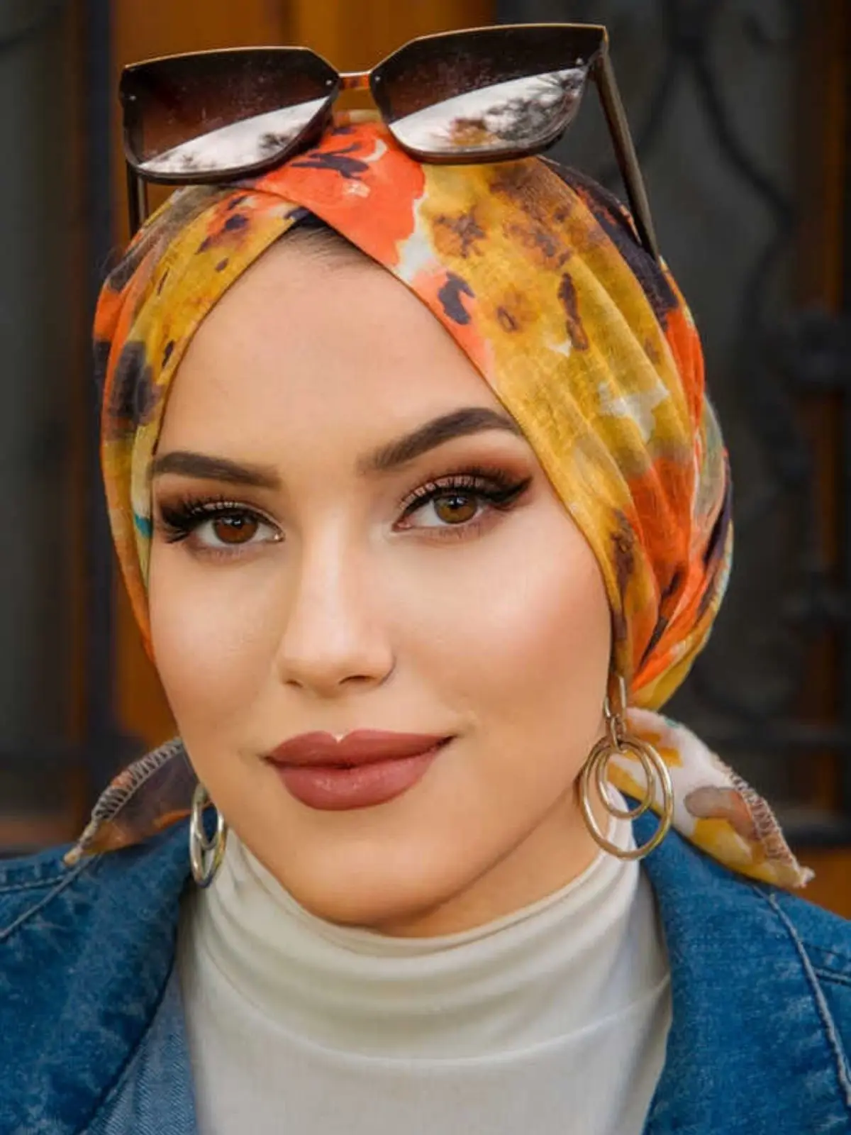 Cross Banded Bonnet, Hijab Muslim Fashion Shawl Casual Clothing Woman Indispensable for Modern and Stylish Women