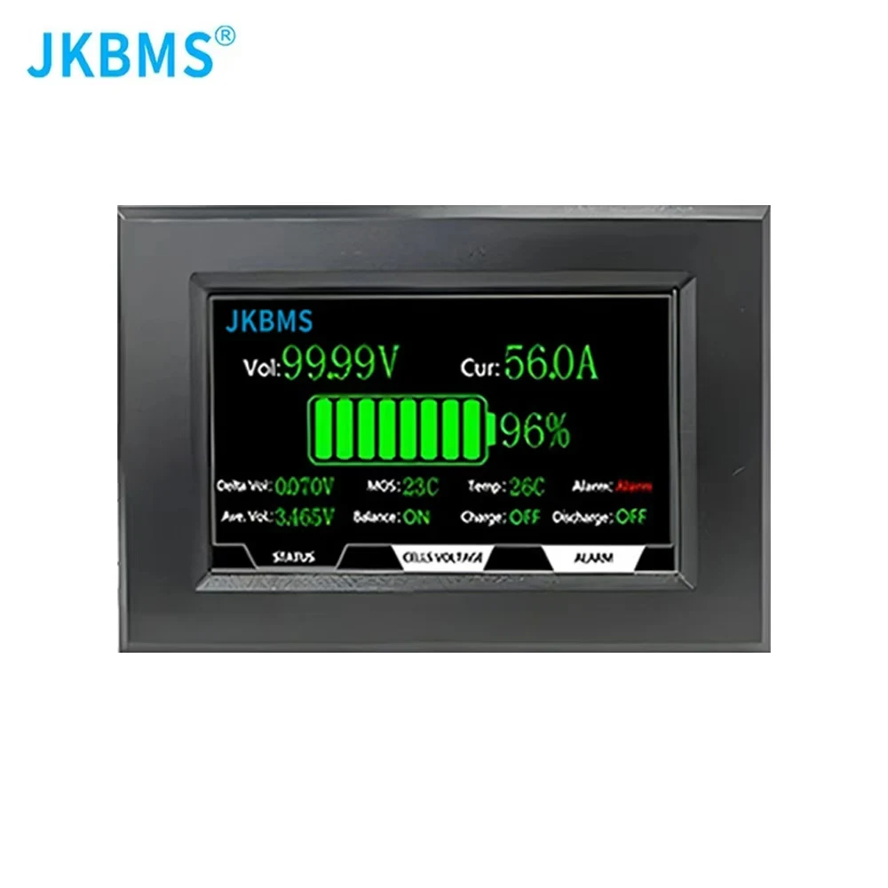 ملحق عرض JKBMS JIKONG مقاس 2.3/3.2/4.3 بوصة لجميع JK BMS