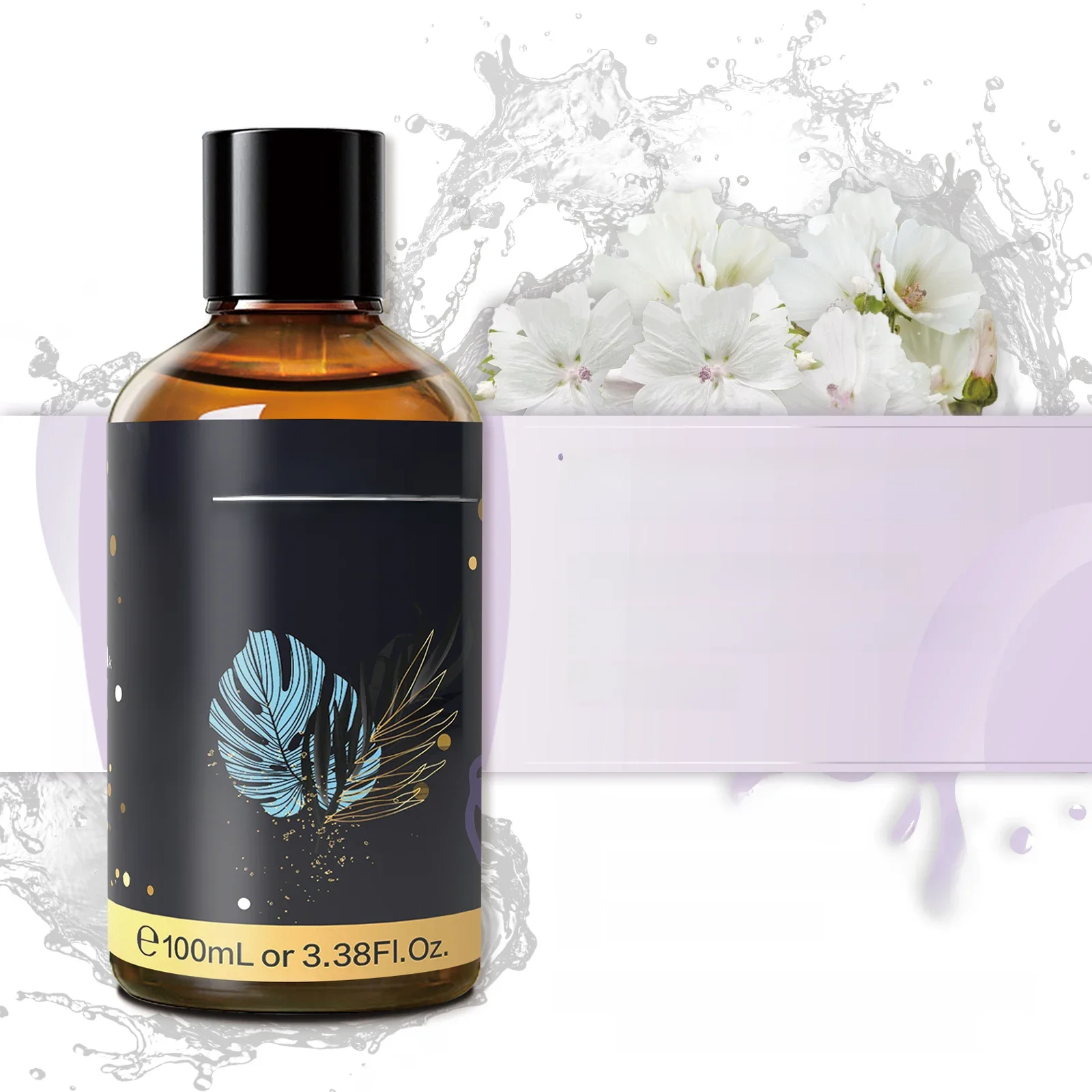 MAYJAM 100ml huiles parfumées avec compte-gouttes pour humidificateur diffuseur de voiture musc blanc gomme à bulles brise de mer Freesia bébé poudre