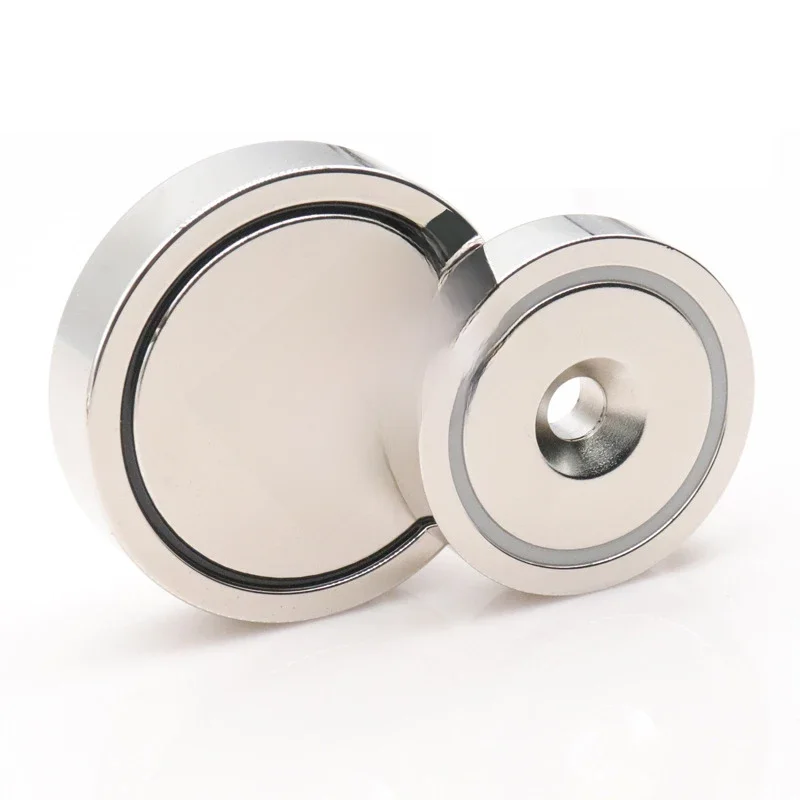 Neodym Magnet Versenkt Runde Super Leistungsstarke Starken Permanent Magnetische Imanes Disc Rare