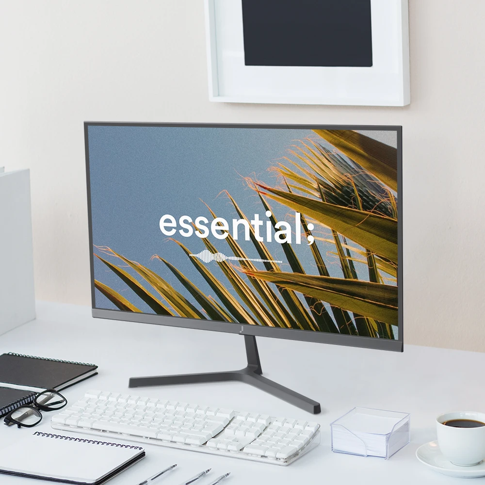 주연테크 22인치 LED PC 컴퓨터 모니터 FHD 100Hz 1ms 프리싱크