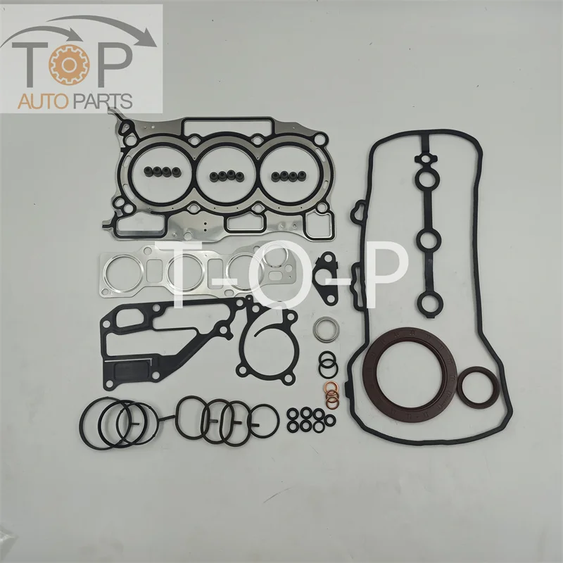 Cylinder Head HR12 HR12DE A0101-1HC0A A0AMA-1HC0A Engine Complete Overhaul Rebuilding Gasket Set For Nissan Micra IV Note 1.2L