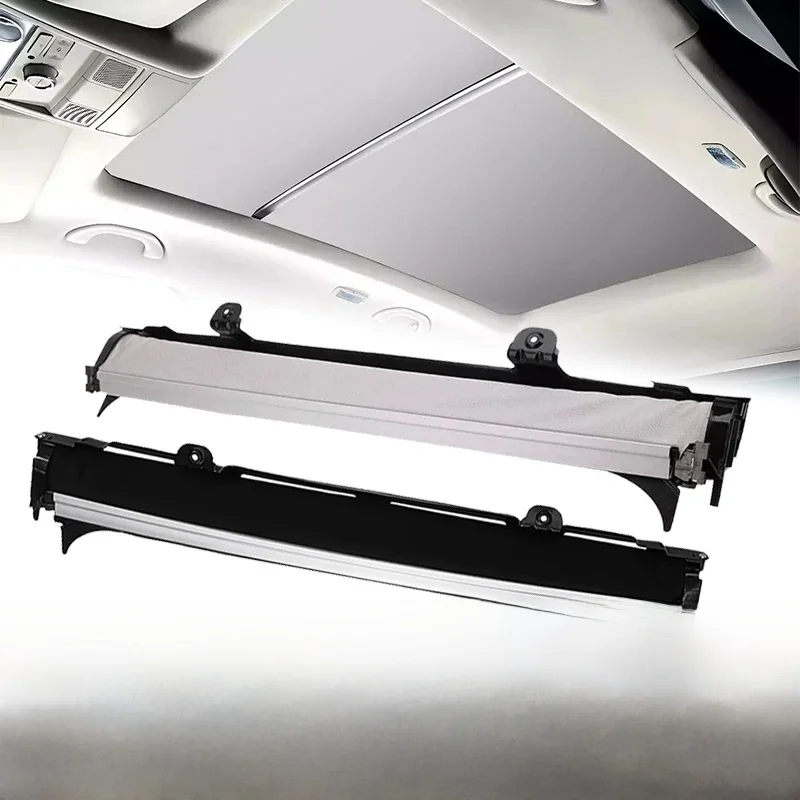 Voor Audi Q5 Panoramisch Zonnedak Gordijn Dakraam Zonnescherm voor VW Tiguan Jetta Golf6 Passat Variant Sharan voor Skoda Yeti 2008-2017 - afbeelding 2