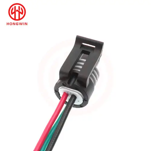 Imagen 2 del producto 12110192 12065287 Conector de 3 vías de 3 pines, enchufe de carcasa, junta de aplastamiento, arnés de cableado, coleta para Sensor de presión de aceite de motor o TPS