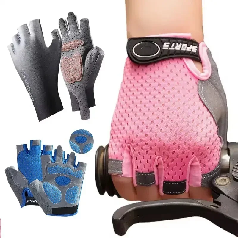 AliExpress NONE Anti-Slip Windproof Kids Cycling Gloves Protective Gear for Boys And Girls Outdoor Fitness Gloves for Balance Bike Training
