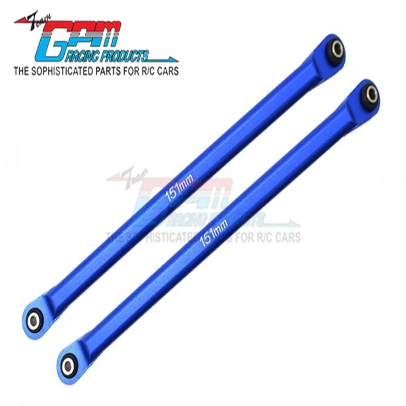 

GPM ALUMINUM REAR CHASSIS LINKS PARTS TREE-2PCS SET For AXIAL 1/10 RBX10 Ryft 4WD Scale Rock Bouncer Upgrade