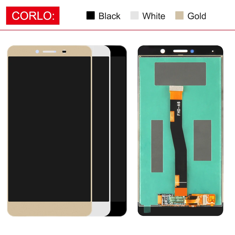 5.5\'\' For Honor 6X LCD Display Touch screen Digitizer Assembly With Frame Replacement BLN-L24 BLN-AL10 BLN-L21