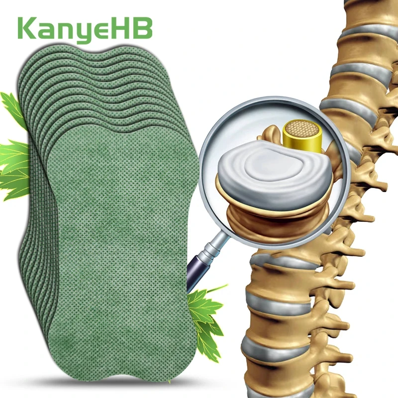 12pcs Back Pain Plaster Lumbar Strain Waist Neurogenic Spine Joint  Relax Muscle Wormwood Patch Medical Neck Arthritis Stickers