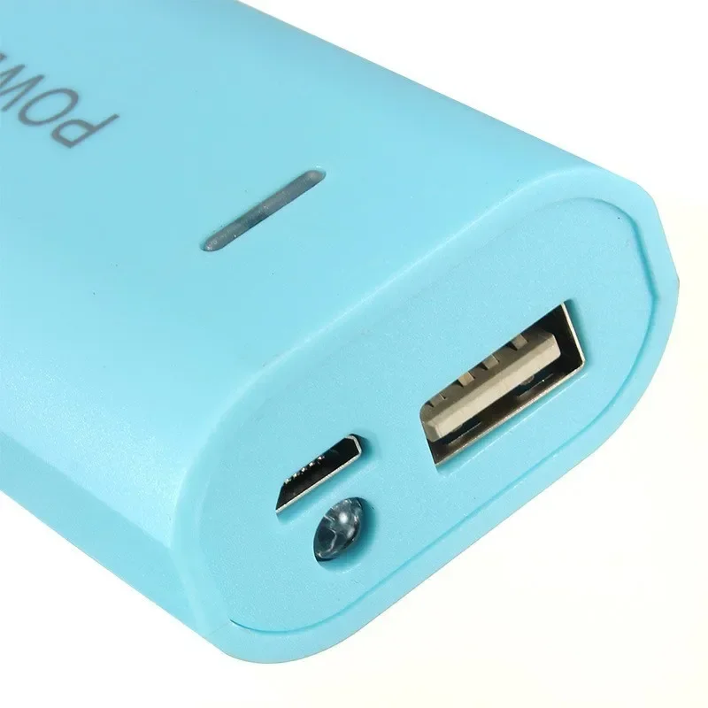 5600mAh 2*18650 USB Power Bank Box 5V DIY uchwyt baterii bez spawania etui z ładowarką do ładowania telefonu bez baterii