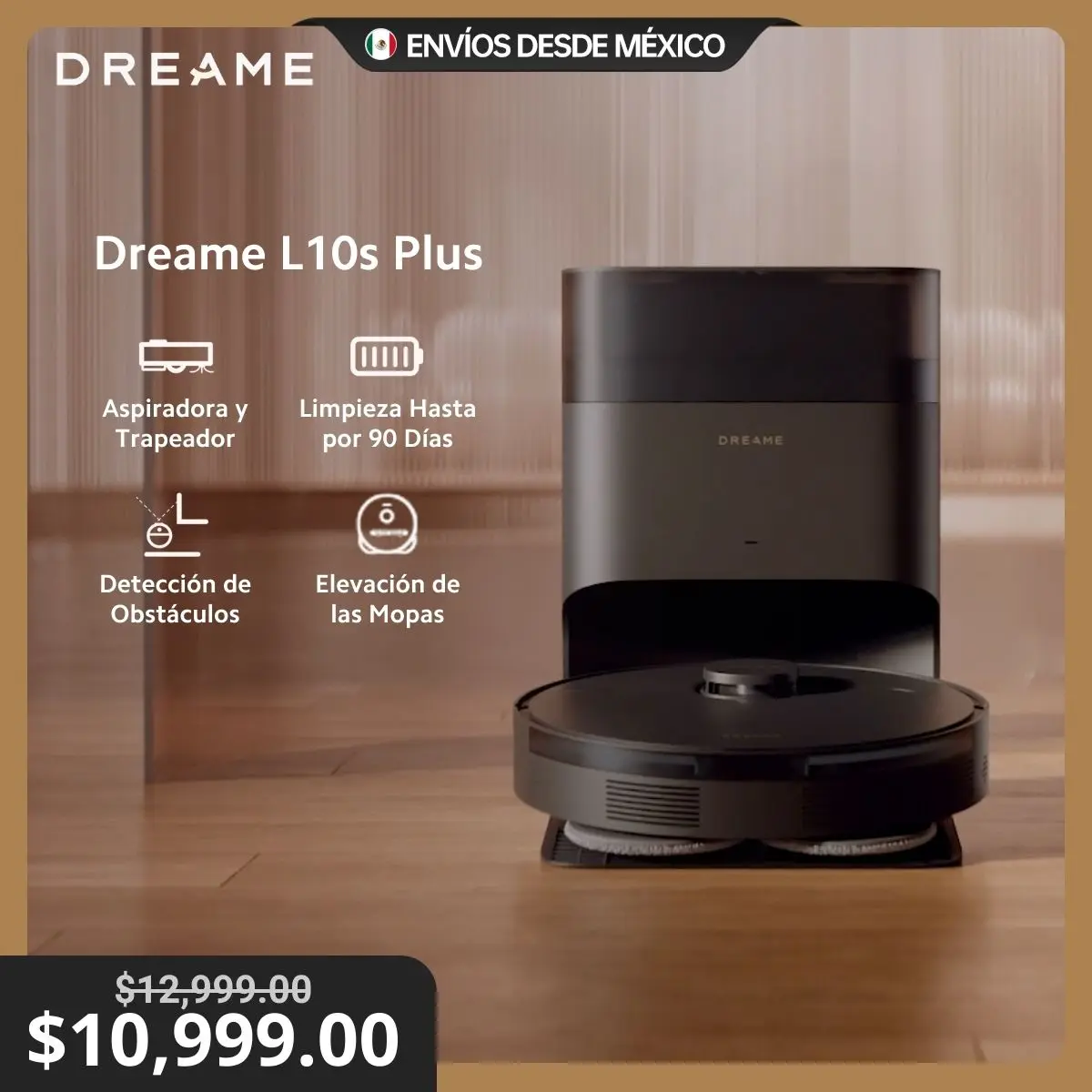 Dreame L10s Plus Robot vacuum and mop