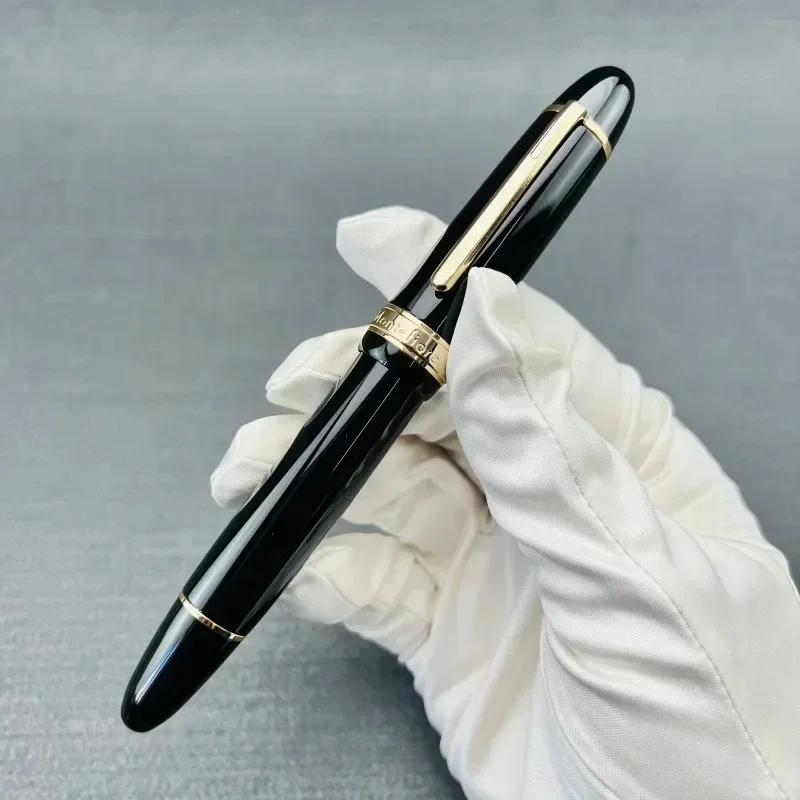 Luksusowy długopis kulkowy Montefiore, niemiecki design, mosiężny, metalowy, wkład 0.5-0.6mm, czarny wkład Schmidt, długopis rollerball, artykuły piśmiennicze. — zdjęcie produktu 7