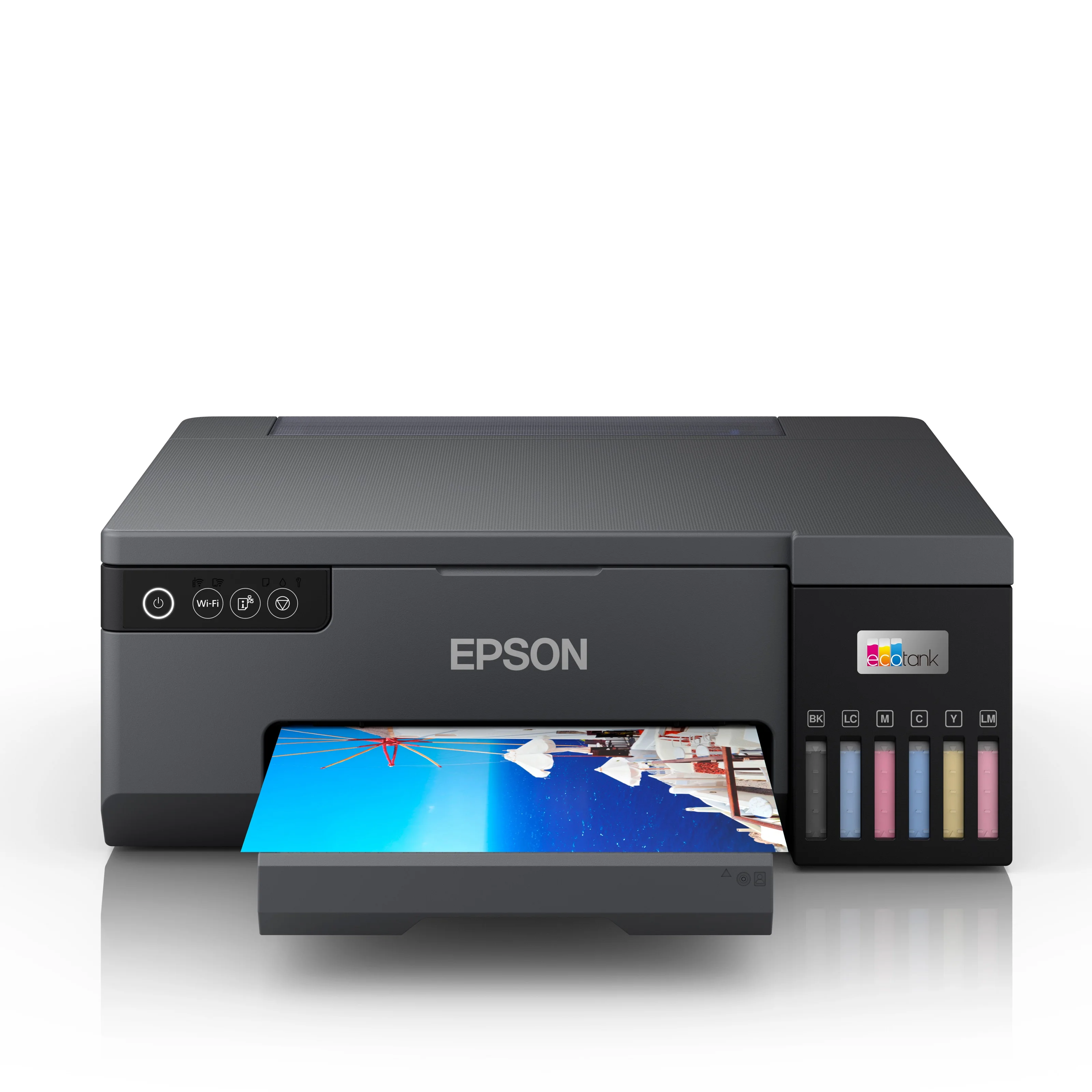 Epson L8050 Inlimited Ink Photo Printer 6 Colors Color Printing, WIFI Support [with Ink] CD Printing Photo Prints