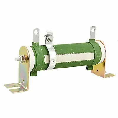 40W 50W wat 5/10/20/30/50/100/150/200/500/1k ohm drutowy regulowany rezystor reostat — zdjęcie 2