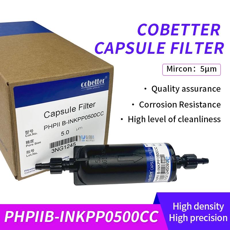 

PHPIIB-INKPP0500CC 5 мкм УФ-сольвентный принтер Cobetter черный для JHF Challenger Taimes Wit-color Zhongye GEN4 GEN5 HandTop Docan