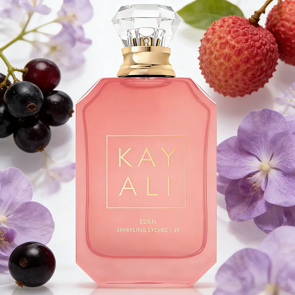 

KAYALI Eden Sparkling Lychee | 39 Eau De Parfum Intense 3.4oz Fruity Floral Fragrance With Lychee & Rose, Luxury Fresh Scent