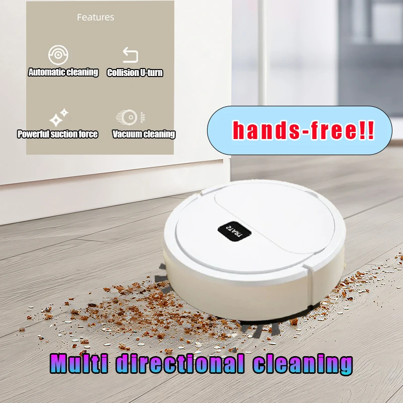 NEW High-quality sweeping robot three-in-one fully automatic low-noise long-life intelligent lazy sweeper for home use