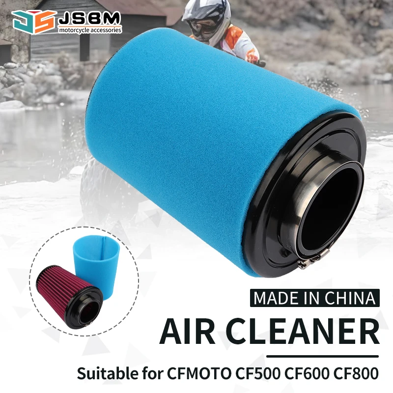 JSBM ATV UTV SSV Air Filter Cleaner For CFMoto CF400 CF500 CF600 CF800 ZForce UForce CForce 400 500 600 800 2013-2020 0800112000