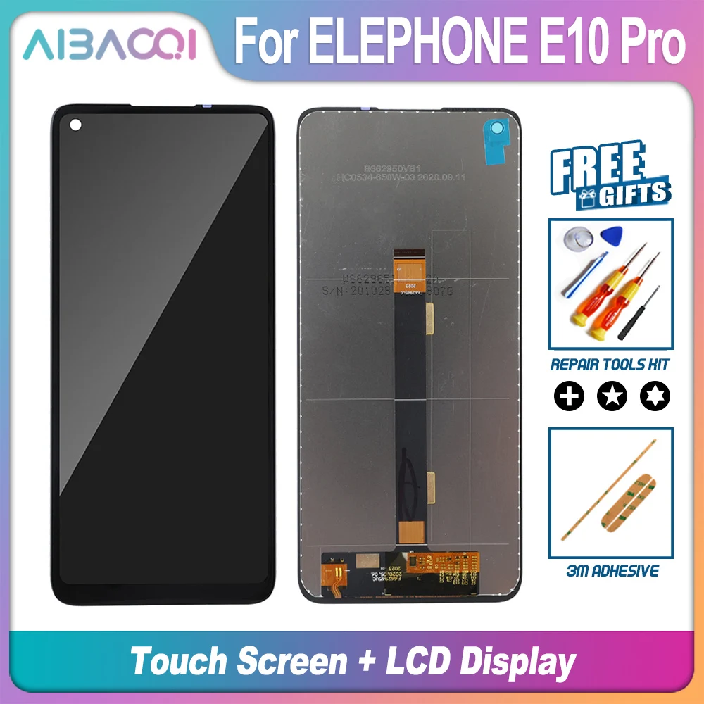 AiBaoQi Фирменный Новый 6,5-дюймовый Elephone E10 Pro U/U Pro ЖК-дисплей + дигитайзер сенсорного экрана в сборе ЖК-дисплей + сенсорный дигитайзер AiBaoQi Фирменный Новый 6,5-дюймовый Elephone E10 Pro U/U Pro ЖК-дисплей + дигитайзер сенсорного экрана в сборе ЖК-дисплей + сенсорный дигитайзер