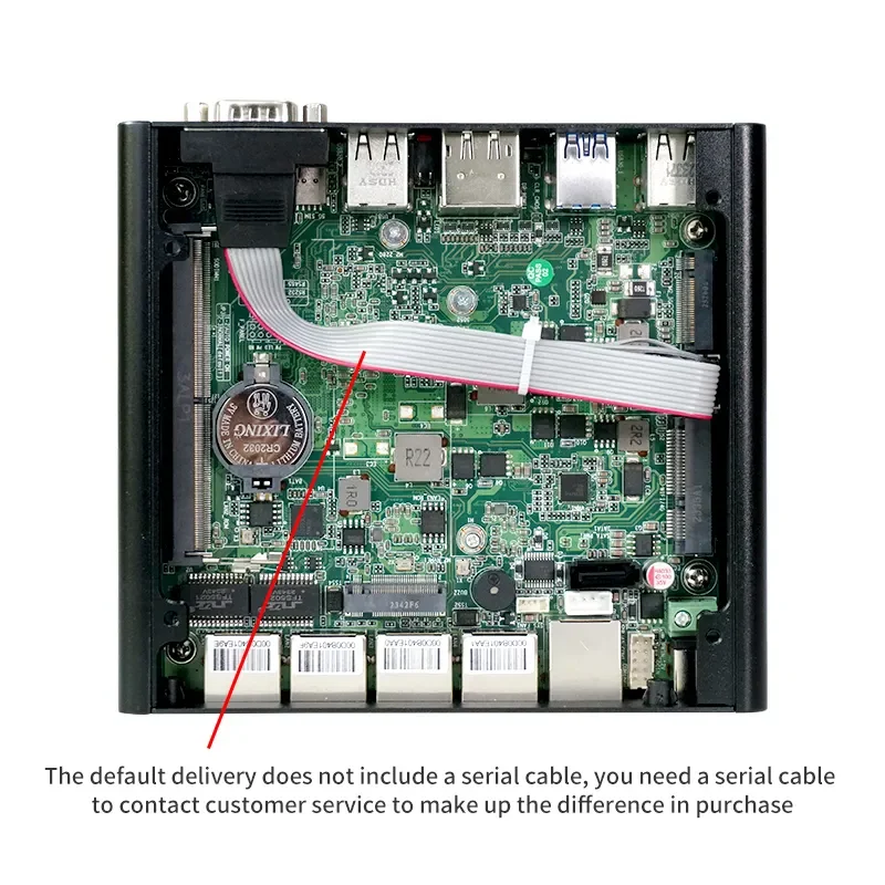 2025 Fanless Mini PC N150 4x2.5G LAN DDR5 NVMe HDMI2.0 DP AES-NI PfSense OPNsense Firewall Soft Router