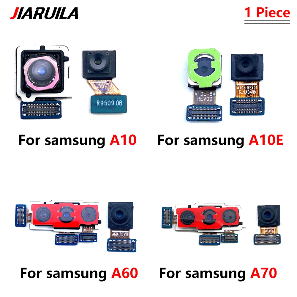 

Rear Front Camera For Samsung A30 A40 A50 A60 A70 A80 A10 A10E A20 Facing Frontal Back Selfie Small Backside Camera Module Flex