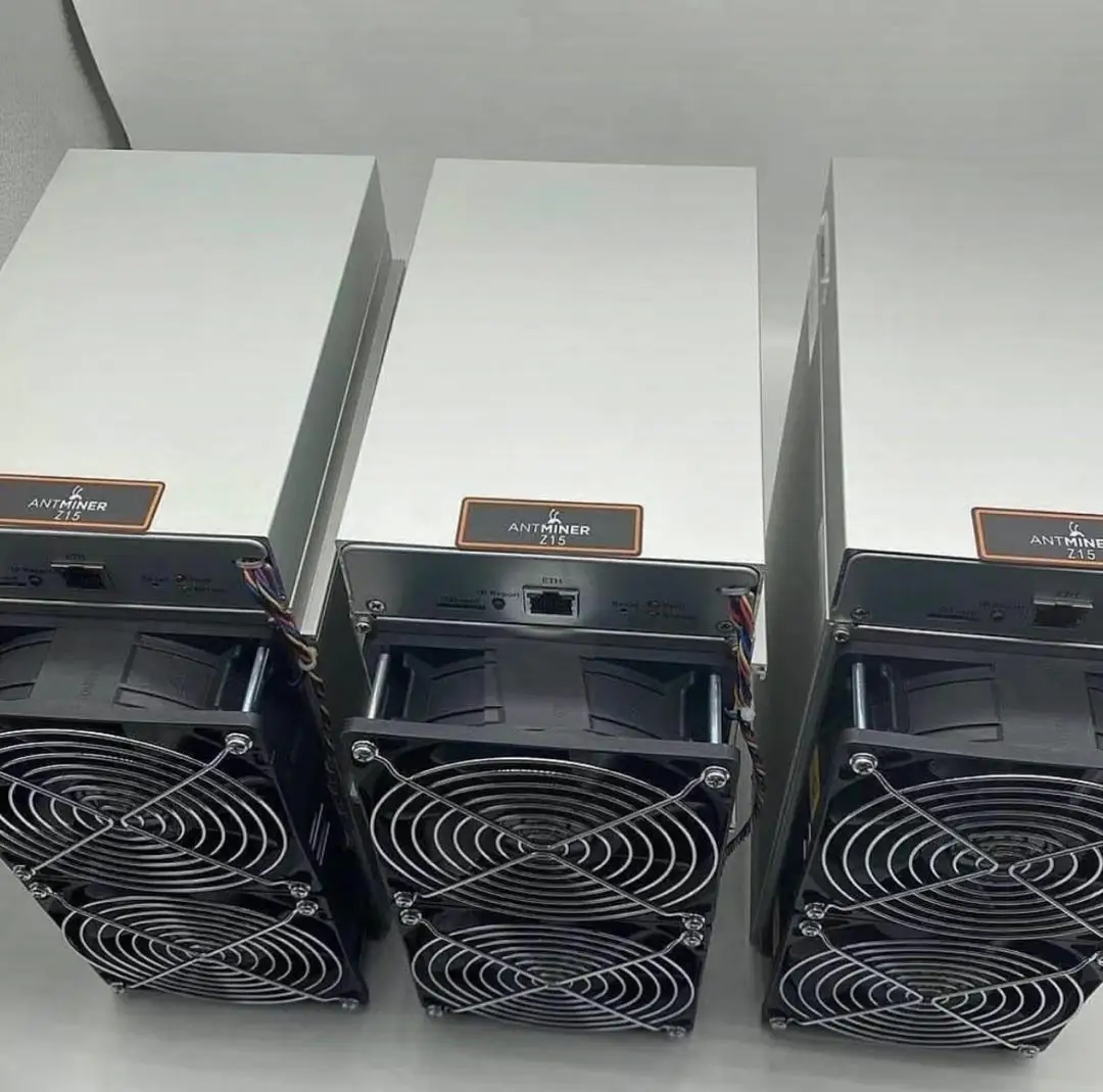 

Высочайшее качество! Купи 2, получи 1 бесплатно! Antminer Z15 420 KSOL 1050W 3.6J/KSOL – машины для копания криптовалют Zec, Equihash Miner Z15, Zcash Asic Miner
