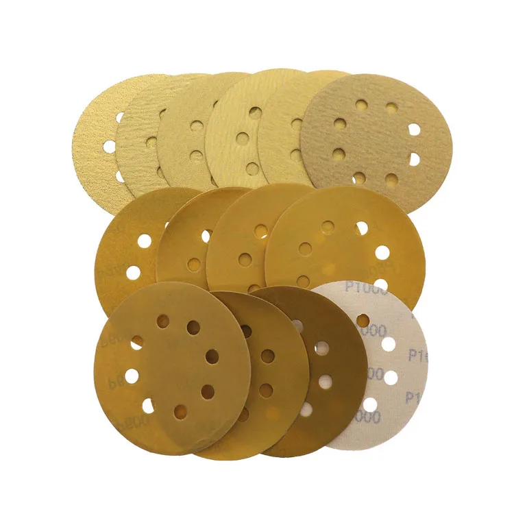 40-1000 Grit Hook & Loop Sanding Disc Dry Sanding 5 Inch 125mm Sandpaper Disc