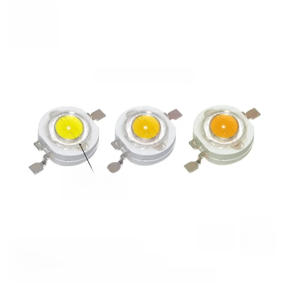 Full Watt 3W High Power LED Epistar Chip 260-280LM Cold Nature Warm White 3000K 4500K 6500K Źródło światła do reflektorów Blub — zdjęcie 2