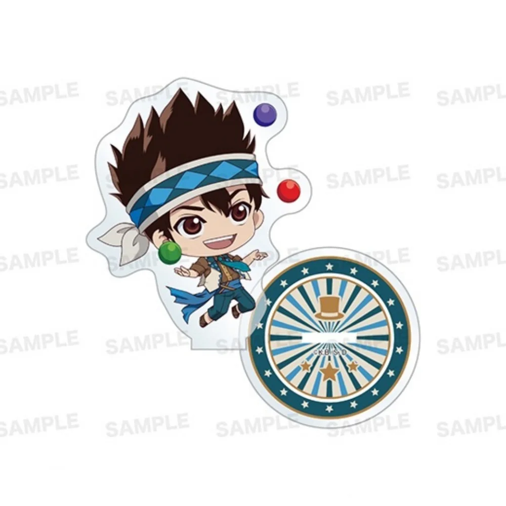 Anime Dr Stone Acrylic Stand Set Senku Gen Ryusui Ukyo Chibi Figure Circus Theme Sign Plate Itabag Decor Fans Gift Keychain