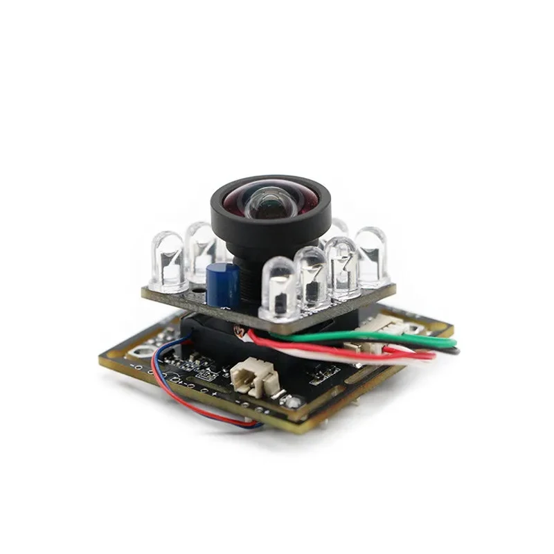 1/2.7 Inch OV2735 Sensor USB2.0 Interface Camera Module with IR-CUT 10 Lights Board Automatically Switches to B&W Mode in Dark