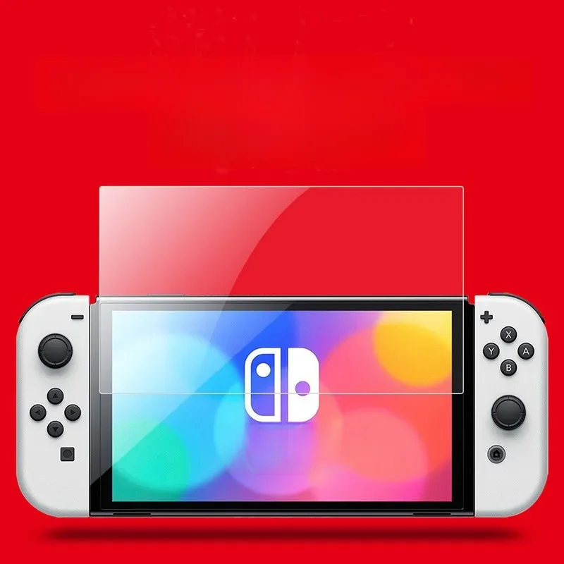 3 pièces verre de protection pour nintendo Switch protecteur d'écran en verre trempé pour Nintendos Switch NS Oled Film d'écran accessoires