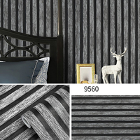 Wood Peel and Stick Wall Sticker 45cm Contact Paper Vinyl Waterproof Moisture Proof Self-Adhesive Wallpaper Peel Off Roll Wall