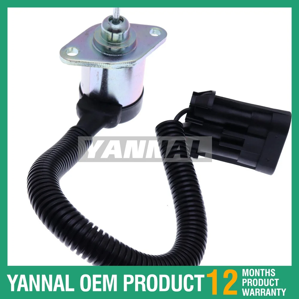 

High Quality After Market Part 1G577-60011 Fuel Shut Down Solenoid For Bobcat S220 S250 S300 S330 Skid Steer