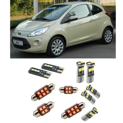 Accessori per auto Kit luce interna a Led per auto per Ford Ka 2 mk2 2009 - 2016 bianco senza errori 6000K Super Bright