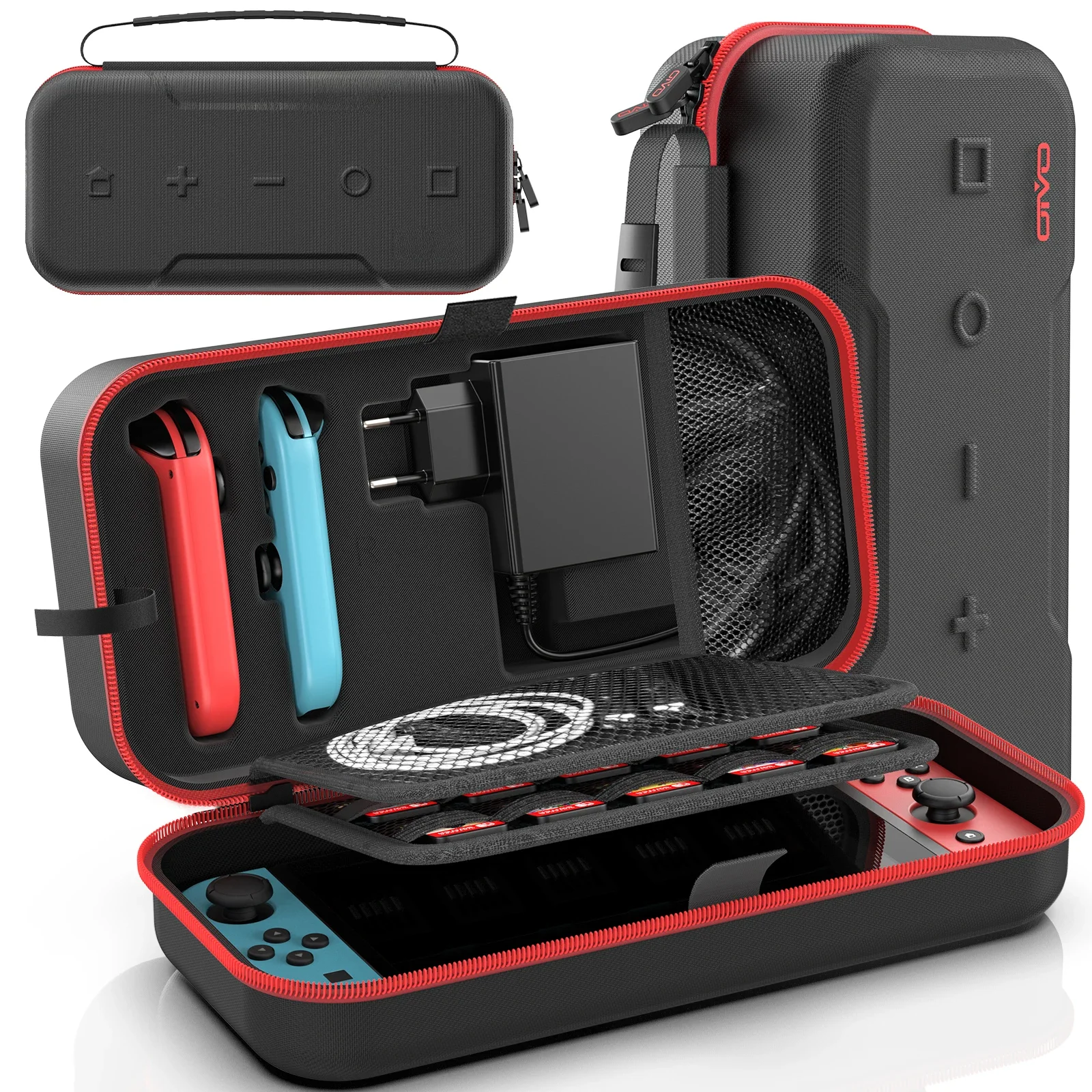 OIVO-Saco de armazenamento grande para Nintendo Switch, estojo protetor portátil, anti-scratch, saco