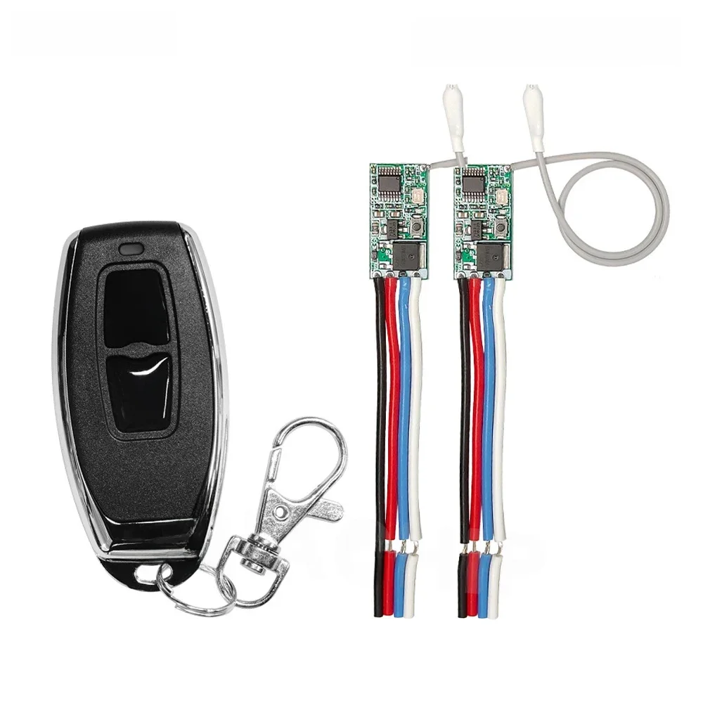 QIACHIP 433 MHz bezprzewodowy przełącznik zdalnego sterowania daleki zasięg Mini odbiornik 3.6V 12V 24V i 433 MHz nadajnik LED pilot — zdjęcie 2