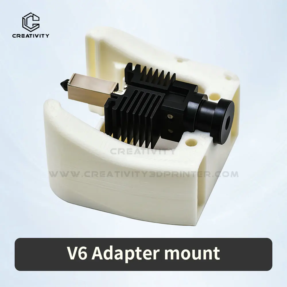 

Алюминиевый адаптер Hotend с ЧПУ Voron Bambu Lab на адаптер V6 Bamboo Lab Hot End Mount Voron 2.4 3D Upgrade Part Аксессуары