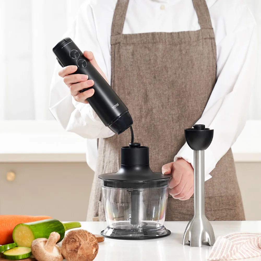 Hand blender 1000W Power Motor 4-in-1 Easy Cleaning Blender Hand Mixer