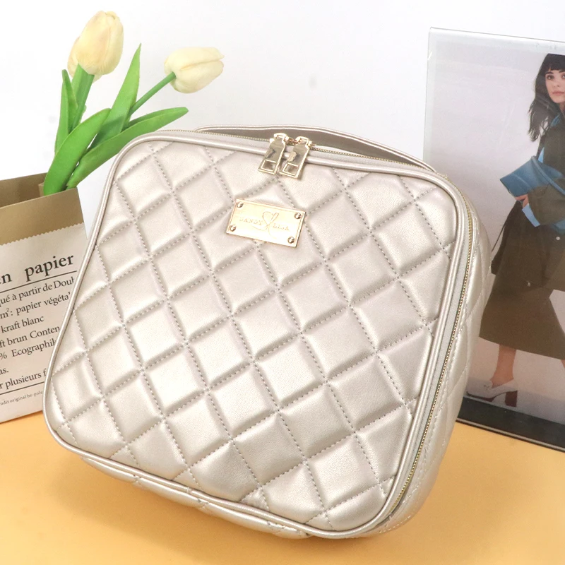 

Gorfia классический модный дизайн женская сумка кожаный клатч удобная многофункциональная сумка косметичка с отделением для школы