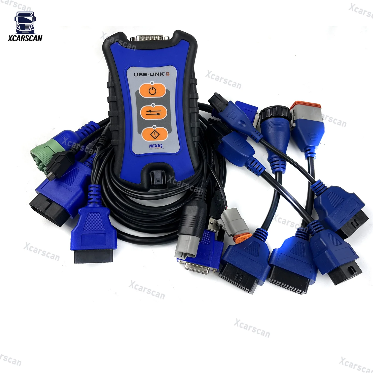 

652F Truck Diagnostic Tool USB Link Diagnostic System for NEXIQ USB Link 3 Diagnostics Detector Heavy Duty Truck Scanner