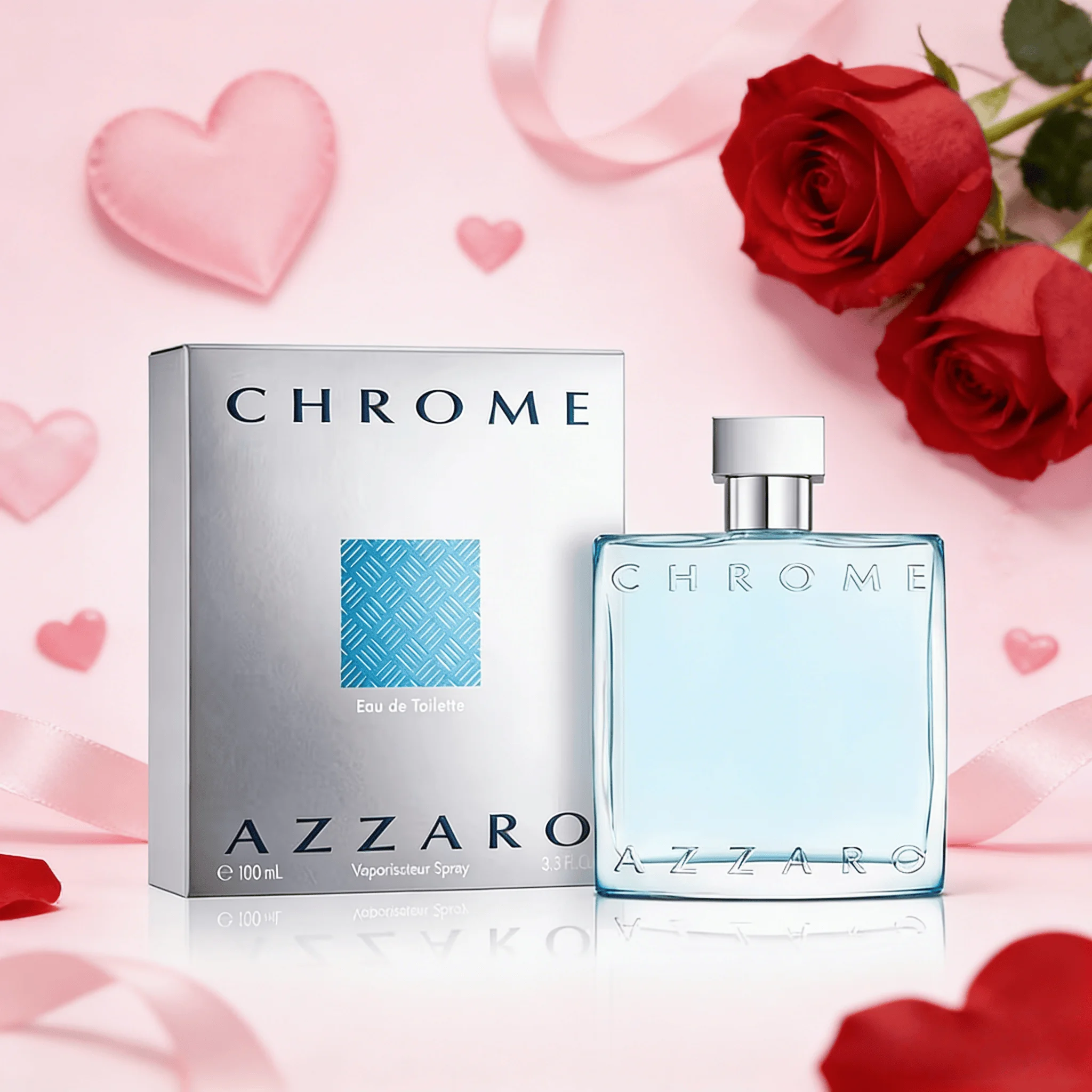 

AZZARO Chrome By Azzaro Oakmoss, Cedar, Tonka Bean, Brazilian Rosewood, Coriander Men Edt Spray 1996 Casual Fragrance