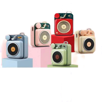 Muzen original  Mini Retro Bluetooth Speaker, Desk Accessory, Travel Player,powerful smart sound box,loud speaker