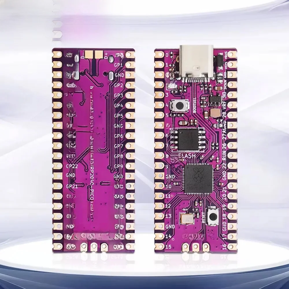 Raspberry Pi Pico Board Picoboot RP2040 Dwurdzeniowy mikrokomputery 264KBSRAM i 16MB Flash Wysokowydajny procesor Cortex-M0+ — zdjęcie 2