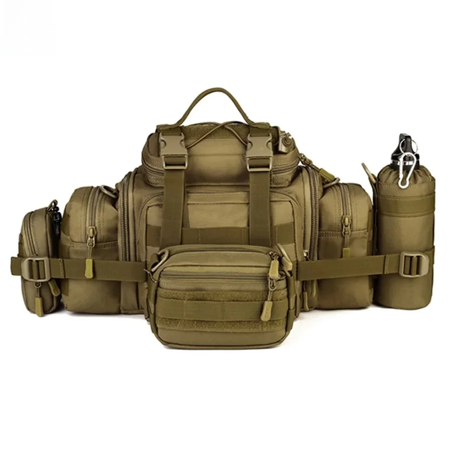 Męska torba taktyczna Męska saszetka biodrowa Męska saszetka biodrowa Molle Wysokiej jakości nylonowa kieszeń na pasek Wojskowa torba kurierska Hunt Waist Bag — zdjęcie 2