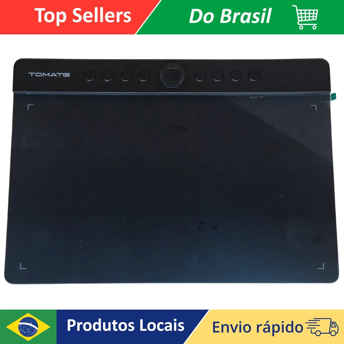 Mesa Digitalizadora Profissional Com 16000 Níveis De Pressão E Área De 10x6 Polegadas Para Desenho E Design Gráfico Com USB-C