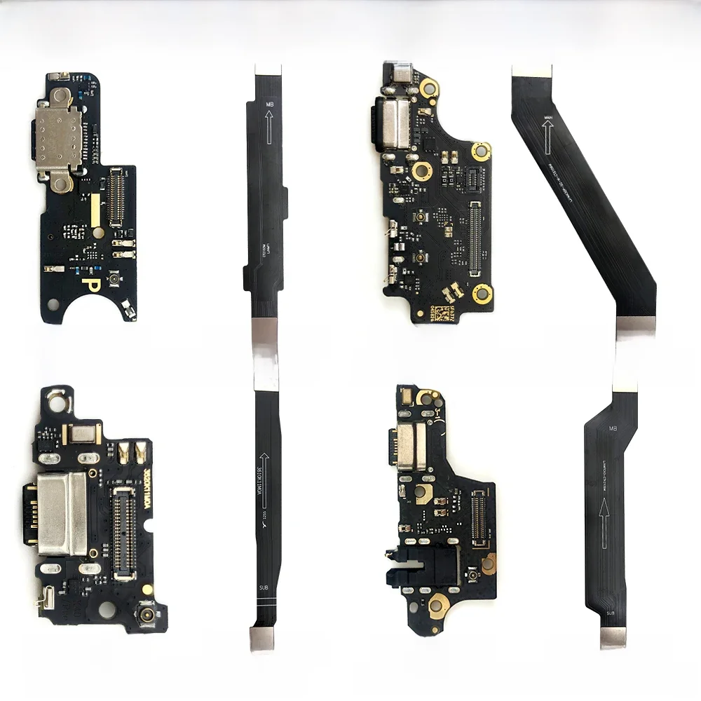 Port ładowania USB, złącze ładowania, taśma flex, płyta główna do Xiaomi Poco F2 M4 X4 X5 Pro 4G 5G X2 F1 F3 X3, szybkie ładowanie — zdjęcie 2