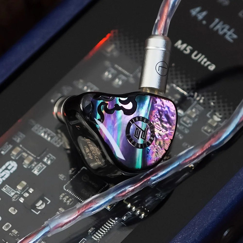 JUZEAR X Z Bewertungen SWOOP Defiant 1DD+3BA Hybrid In-Ear-Kopfhörer HiFi-Musik-Headset mit 3,5+4,4mm austauschbaren Steckern und Kabel – Detail 6