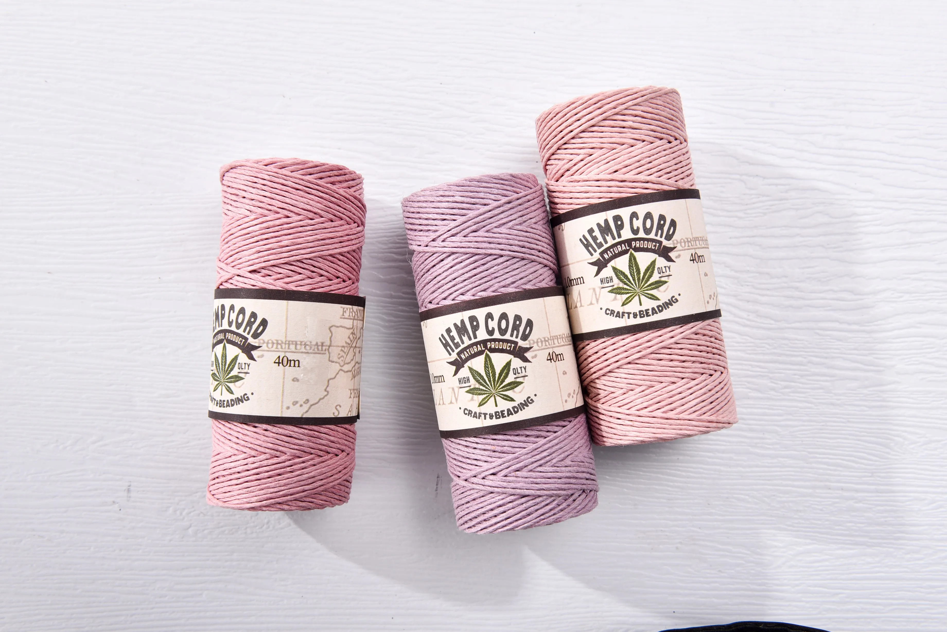 1.0mm Hemp Cord String for Jewelry Making, Flax String Cord, Natural Twine Cord for Handmade Bracelets Keychain Craft Making